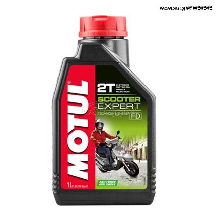 Λάδι Motul 2T 2-Stroke Scooter Expert FD 1L