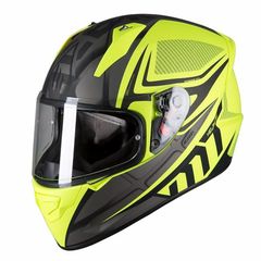 ΚΡΑΝΟΣ FULL FACE STINGER ACERO MATT FLUO YELLOW| MT