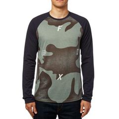 ΜΠΛΟΥΖΑ SWEATSHIRT CONJOIN LS TECH RAGLAN HTR/DK/FAT | FOX