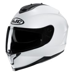 ΚΡΑΝΟΣ FULL FACE C70 SOLID PEARL WHITE| HJC