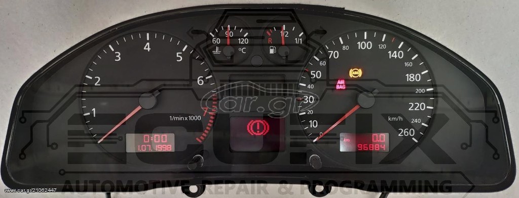 Ανακατασκευη καντράν Audi A4 8D0 920 901F