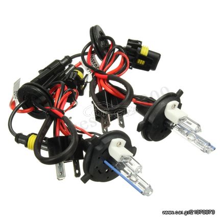 XENON H4-2 / 6000Κ / 35w - Πλήρες kit με λάμπες OEM  - ALS1235