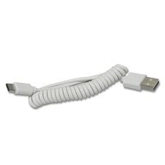 Coiled Elastic Data Cable for DJI Phantom 4 / Inspire1 Suitable for Android Phones (micro USB)