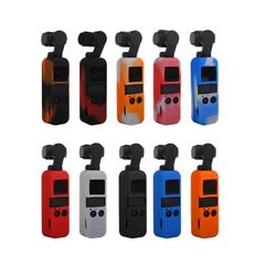 Silicone Protective Cover with lanyard For DJI  Osmo Pocket Orange