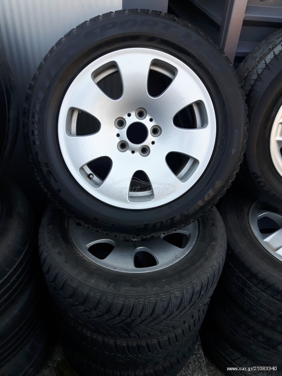 ΖΑΝΤΟΛΑΣΤΙΧΑ  ΑΛΟΥΜΙΝΙΟΥ ΒΜW 17'' ΜΕ DUNLOP XEIMΩΝΙΑΤΙΚΑ ΛΑΣΤΙΧΑ
