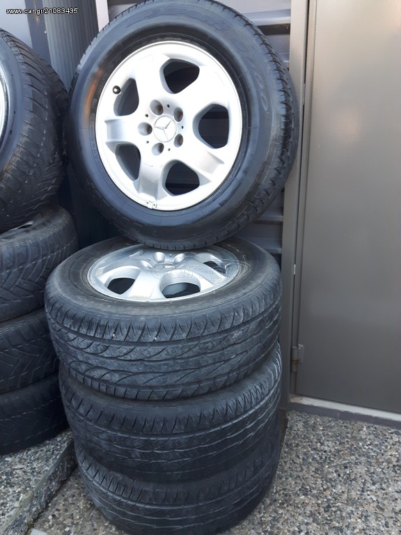 ΖΑΝΤΟΛΑΣΤΙΧΑ ΑΛΟΥΜΙΝΙΟΥ MERCEDES ML 17''