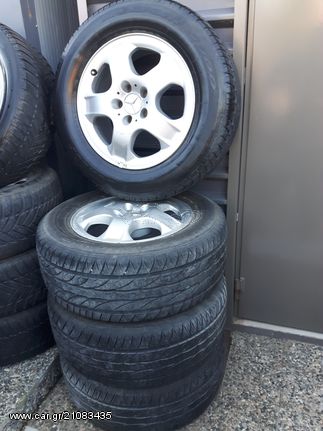 ΖΑΝΤΟΛΑΣΤΙΧΑ ΑΛΟΥΜΙΝΙΟΥ MERCEDES ML 17''