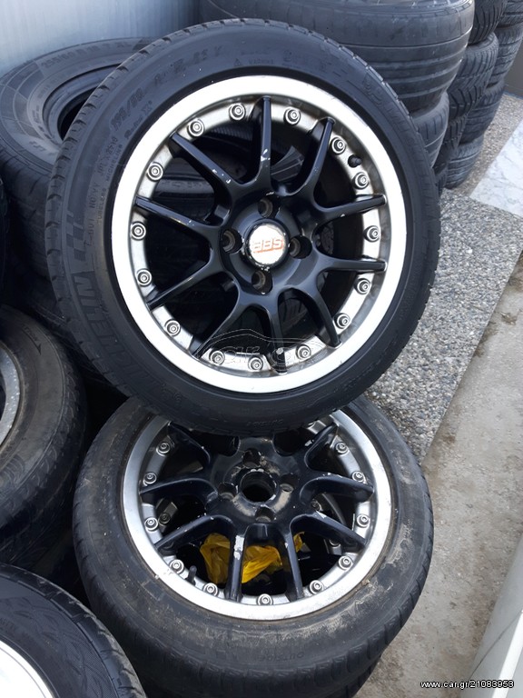 BBS ΖΑΝΤΕΣ ΑΛΟΥΜΙΝΙΟΥ 15'' ΜΕ ΛΑΣΤΙΧΑ ΜΙCHELIN