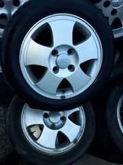 FORD ORIGINAL ΖΑΝΤΕΣ ΑΛΟΥΜΙΝΙΟΥ 14'' ΜΕ ΛΑΣΤΙΧΑ UNIROYAL 5/2015