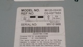 TOYOTA MATRIX ΡΑΔΙΟ CD-thumb-4