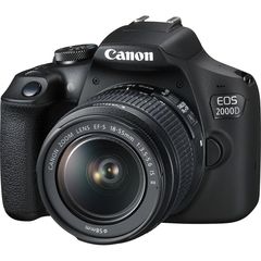 Canon EOS 2000D + 18-55 f/3.5-5.6 IS II έως 12 άτοκες δόσεις ή 24 δόσεις