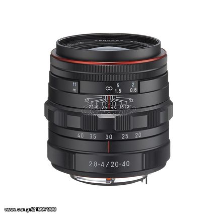 Pentax HD DA 20-40mm Black f2.8-4 ED Limited DC WR έως 12 άτοκες δόσεις ή 24 δόσεις