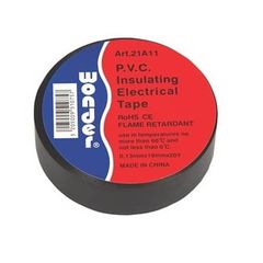 Μονωτική ταινία Wonder 19mm x 20m Μαύρη 147-34001 by EUROLAMP