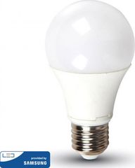 Λαμπτήρας Led SAMSUNG E27 A58 9Watt Φυσικό λευκό 4000K VT-210 229 V-TAC