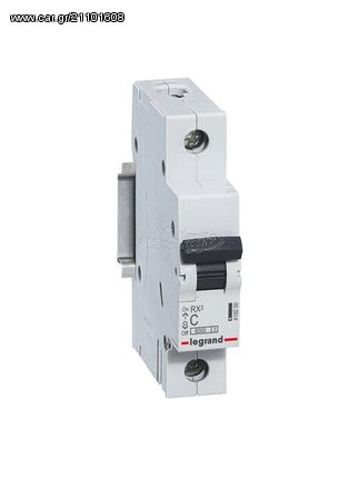 LEGRAND αυτόματη ασφάλεια 1P C32A 6kA RX3 419205