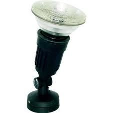 Προβολέας στεγανός μαύρος για λάμπα σκληρής υάλου FERRARA 147-68902