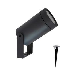 Σποτ κήπου καρφωτό μονό GU10  220-240V πλαστικό μαύρο IP65 145-82021 FERRARA