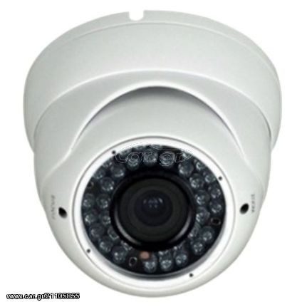 CAMWON MHD-VA36K200 Λευκή Υβριδική Dome Varifocal κάμερα AHD/TVI/CVI και Αναλογική υψηλής ανάλυσης HD 2Mp 1080p 2.8-12mm