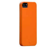 Case-mate Barely There Cases for Apple iPhone 5 in Electric Orange