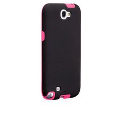 Case-mate Tough Cases for Samsung Galaxy Note 2 in Black/ Lipstick Pink