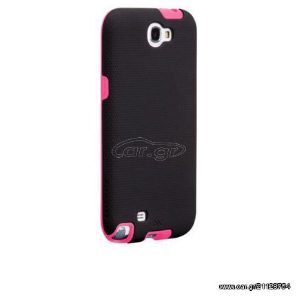 Case-mate Tough Cases for Samsung Galaxy Note 2 in Black/ Lipstick Pink