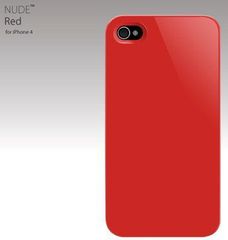 Θήκη Switch Easy Nude Red για iphone 4 + φιλμ προστασίας οθόνης