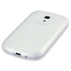 Θήκη TPU Gel για Samsung Galaxy S3 mini i8190 Clear+Φιλμ Προστασίας Οθόνης