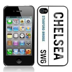 Θήκη για Apple iPhone 4/4S Football Glossy Image Back Cover Chelsea