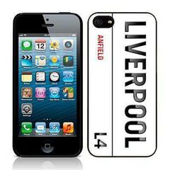 Θήκη για Apple iPhone 5/5S Football Glossy Image Back Cover Liverpool