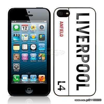 Θήκη για Apple iPhone 5/5S Football Glossy Image Back Cover Liverpool