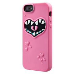 Θήκη Switch Easy MONSTERS Pinky Pink, Silicone iPhone 5/5s