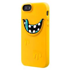 Θήκη Switch Easy MONSTERS Freaky Yellow, Silicone iPhone 5/5s