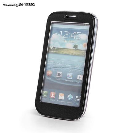 Θήκη Smart View για iPhone 4/4s black