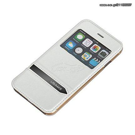 Θήκη USAMS Merry S-View Apple iPhone 6 4.7 White