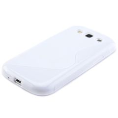 Θήκη TPU S-Line για Samsung Galaxy S3 i9300 White