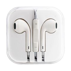 Handsfree Stereo συμβατά με iPhone 3G/3Gs/4G/5G/5S/6/6s BOX white