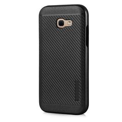 Θήκη OEM Carbon Slim Armor Hybrid Case Rugged Cover Samsung Galaxy A3 2017 A320 μαύρου χρώματος