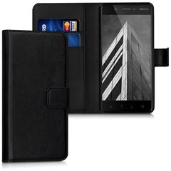 Θήκη OEM Wallet για Nokia 5 ( stand ,θήκες για κάρτες,χρήματα) μαύρου χρώματος