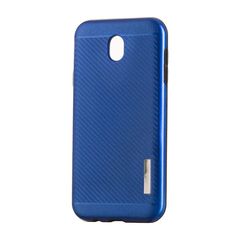 Θήκη OEM Carbon Slim Armor Hybrid Case Rugged Cover Samsung Galaxy J7 2017 J730 μπλε χρώματος