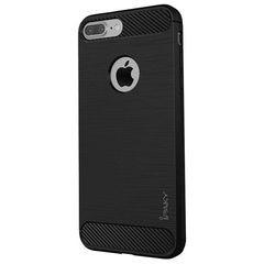 Θήκη iPaky Slim Carbon flexible cover TPU for iPhone 8 Plus / 7 Plus black