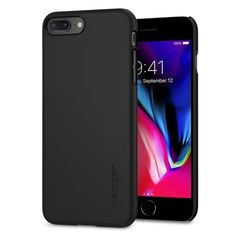 Spigen Thin Fit Case iPhone 8 Plus / iPhone 7 Plus black 055CS22238