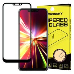 Tempered Glass Full Glue Super Tough Full Coveraged with Frame Case Friendly for Huawei Mate 20 Lite black