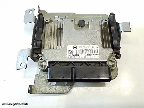 Εγκέφαλος Κινητήρα VW TOURAN MPV / ΠΟΛΥΜΟΡΦΙΚΑ / 5dr 2007 - 2010 ( 1T2 ) 2.0 TDI  ( BMM  ) (140 hp ) Πετρέλαιο #03G906021MJ