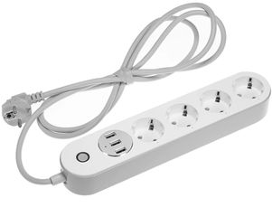 WiFi Smart Power Strip Socket με 4 πρίζες και 3 USB Port - 1769
