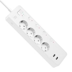 WiFi Smart Power Strip Socket με 4 πρίζες και 2 USB Port charge 5V 3.1A - 1770