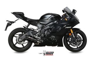 Mivv Εξάτμιση Τελικό Suono Black/Carbon End Yamaha YZF 600 R6 2017 - 2021