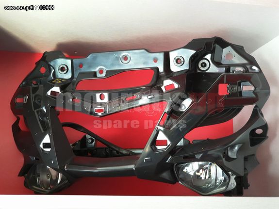 YAMAHA YZF R6 2017 2018 ΦΑΝΑΡΙ ΕΜΠΡΟΣ - FAIRING - ΠΛΑΣΤΙΚΑ - ΜΟΥΤΡΟ 