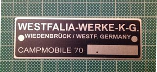 Westfalia tag CAMPMOBILE 70