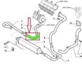 Κολάρο turbo ALFA ROMEO, FIAT, LANCIA, 55703072-thumb-1