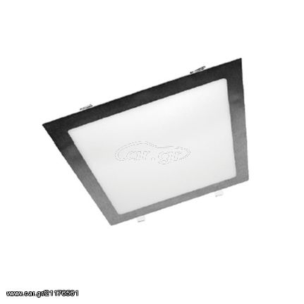 Aca Lighting 6W 6500K Νίκελ Ματ Τετράγωνο Χωνευτό LED PL Panel PLATO665SNM